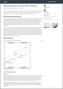 达友科技代理的Menlo Security ＆ Forcepoint获得Gartner’s 2020 Magic Quadrant for